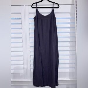 The White Company Charcoal Maxi Dress